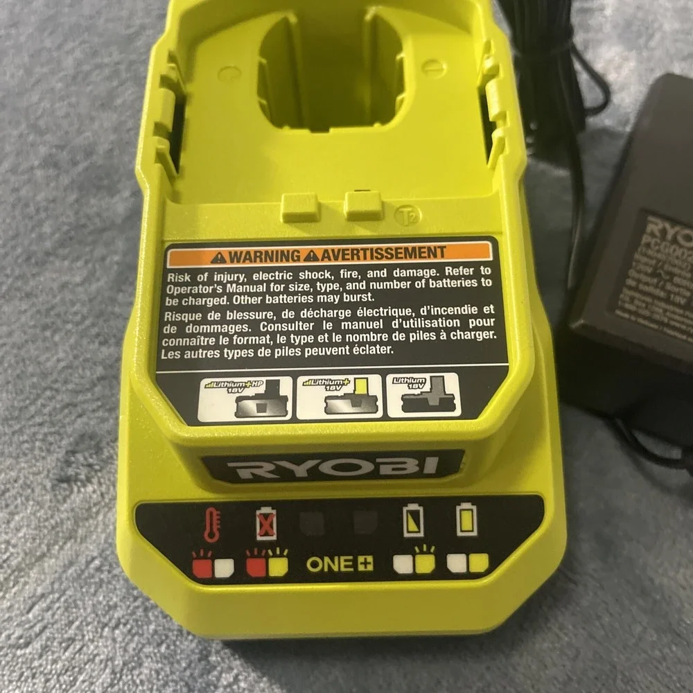 Ryobi ONE + PCG002 18V Lithium Ion Battery Charger NEW